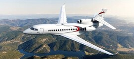 Cabine intérieure jet privé Challenger 850