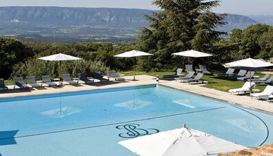 Оренда вертольота : Готель Les Bories & Spa Gordes Lubéron
