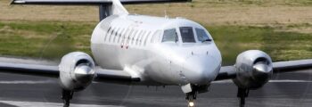 Jet privé Merlin III en vol