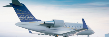 Challenger 850 sur le tarmac