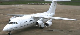 location jet privé - Cabine MD 87 avec sièges gris