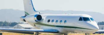Gulfstream G450 dans les airs