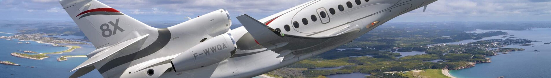 Falcon 8X покращує свій салон