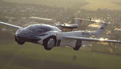 AirCar: сертифікований революційний літаючий автомобіль у Словаччині