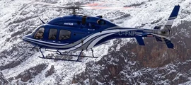 Hélicoptère Dauphin AS 365 intérieur