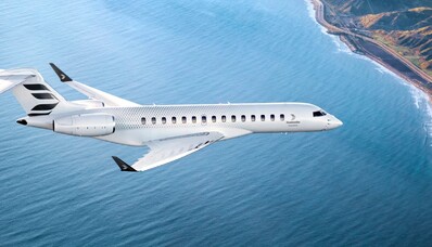 Bombardier Global 8000 канадський виробник вводить в експлуатацію найшвидший бізнес-джет з часів Concorde